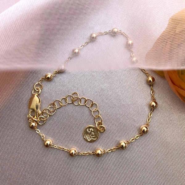Flow - Gold Armband von Sofia Wistam, Schneller Versand - Nordicspectra.de