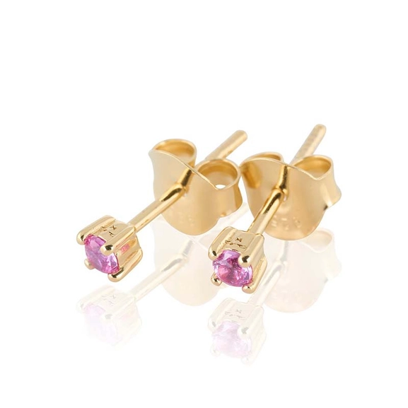 Time To Glow Mini Earrings XS - Pink Guld - Carolina Gynning - Suuri valikoima & ilmainen lahjapaketointi - Nordicspectra.fi