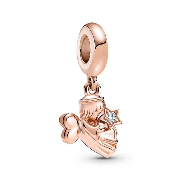 Heart Winged Angel Hängberlock Rosé - PANDORA - Snabb frakt & paketinslagning - Nordicspectra.se