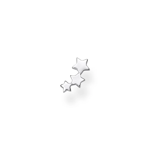 Einzel Ohrstecker Sterne Silber von Thomas Sabo, Schneller Versand - Nordicspectra.de