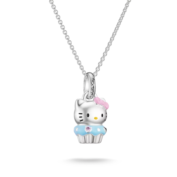 Hello Kitty Cupcake Necklace - Thomas Sabo - Suuri valikoima & ilmainen lahjapaketointi - Nordic Spectra