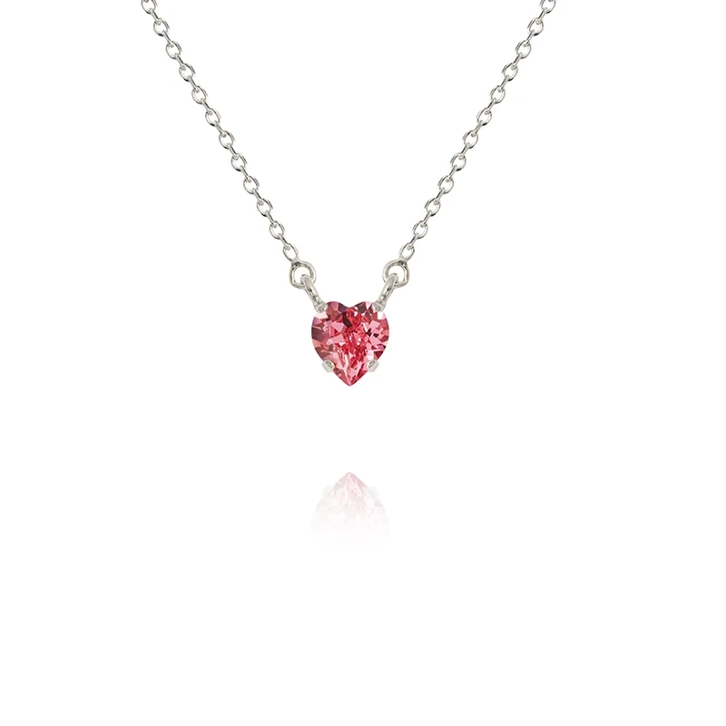Caroline Svedbom - Valentina Necklace Rhodium Rose