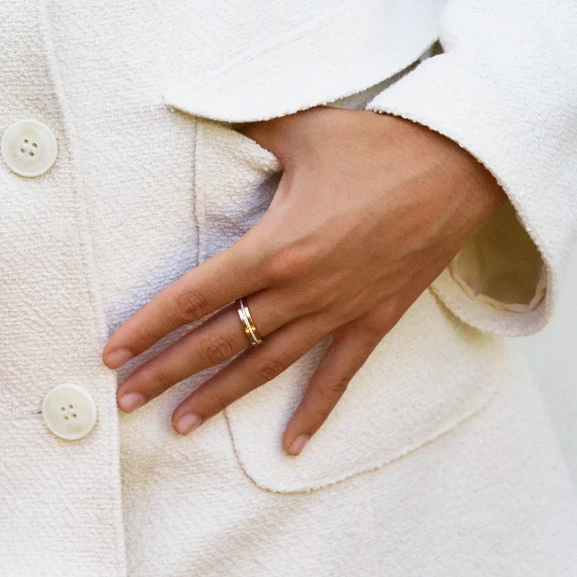 Josefin Ring Gold - Edblad - Snabba leveranser - Gratis paketinslagning