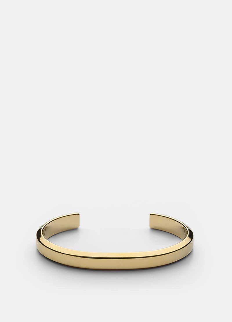 Icon Cuff - Gold Plated - Skultuna - Snabb frakt & paketinslagning - Nordicspectra.se