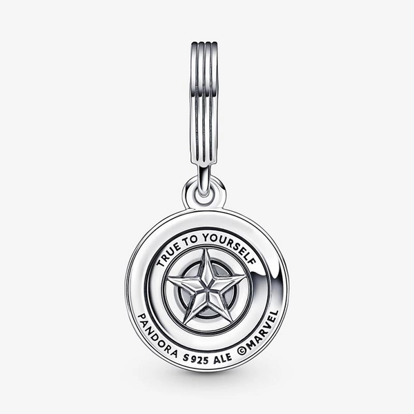Marvel The Avengers Captain America Sheild Hängberlock - PANDORA - Snabb frakt & paketinslagning - Nordicspectra.se