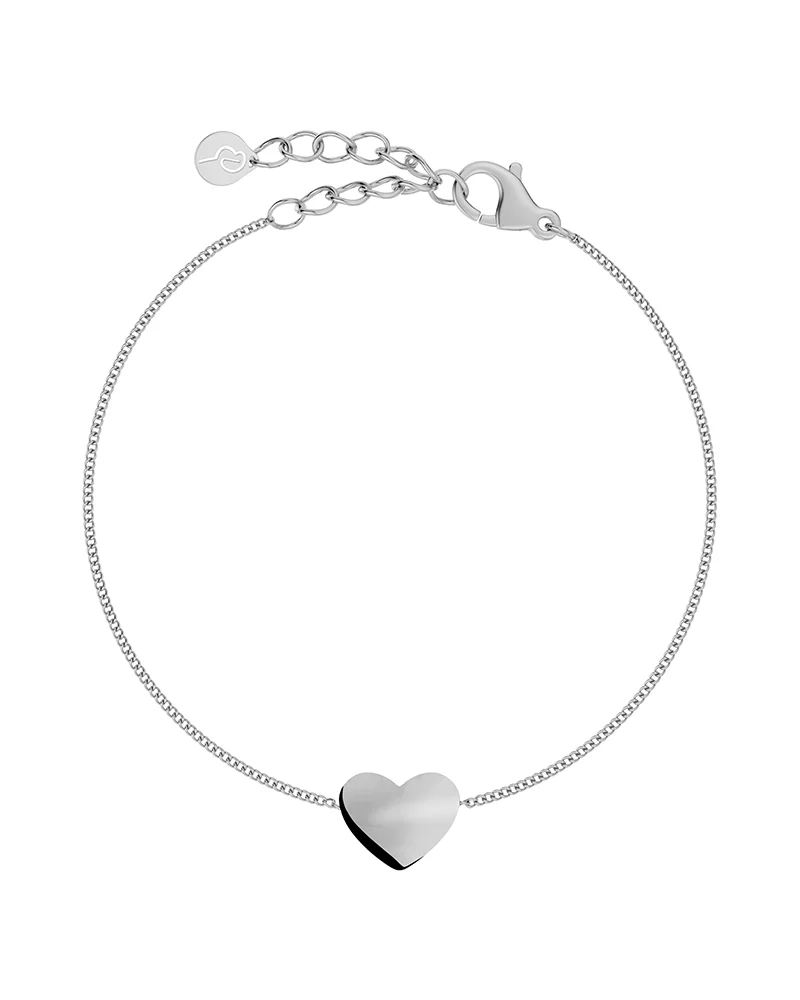 Pure Heart Bracelet Silver