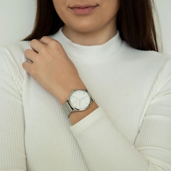 Klocka Code TS Silver Vit - Thomas Sabo berlock - Snabb frakt & paketinslagning - Nordicspectra.se