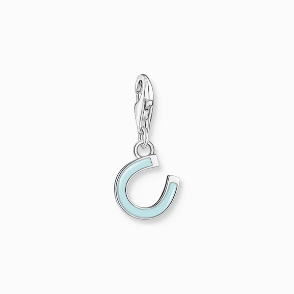 Charm pendant mint green horseshoe silver - Thomas Sabo - Suuri valikoima & ilmainen lahjapaketointi - Nordic Spectra