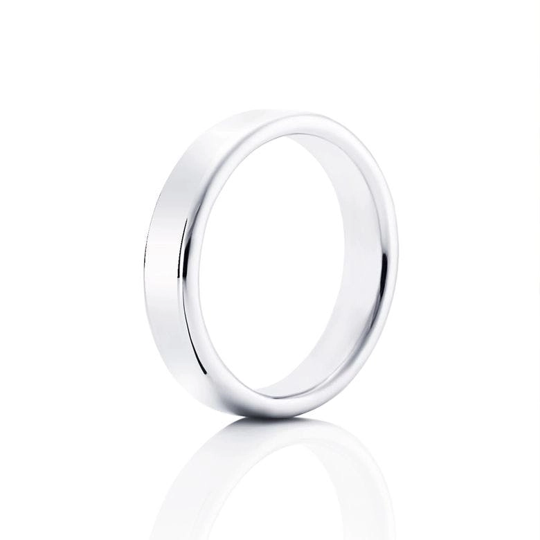 Efva Attling - Smooth Ring White Gold