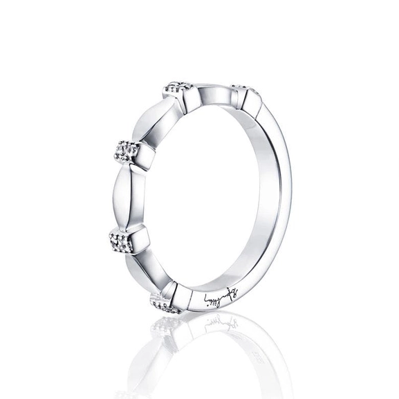 Forget Me Not Ring White Gold - Efva Attling ringar - Snabb frakt & paketinslagning - Nordicspectra.se
