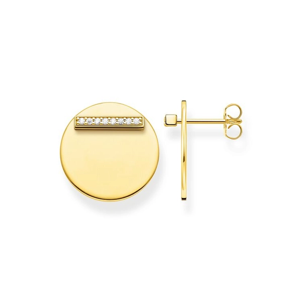 Stiftörhängen Together Bricka Guld - Thomas Sabo örhängen - Snabb frakt & paketinslagning - Nordicspectra.se