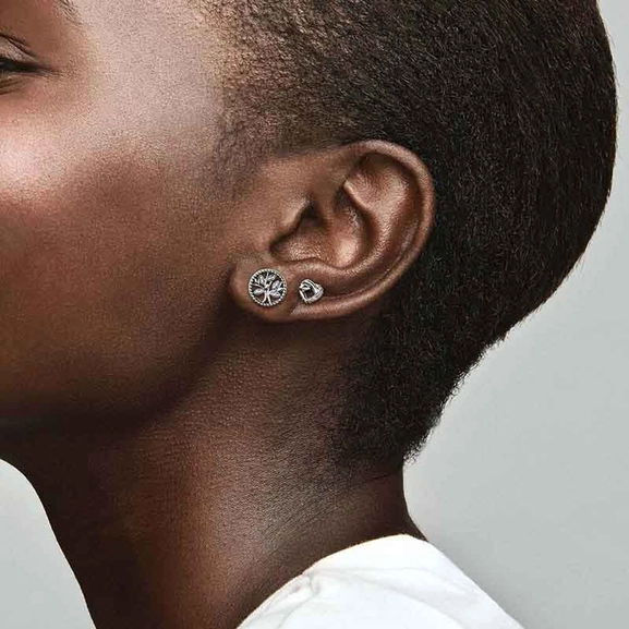 Funkelnde Stammbaum Ohrstecker von PANDORA, Schneller Versand - Nordicspectra.de