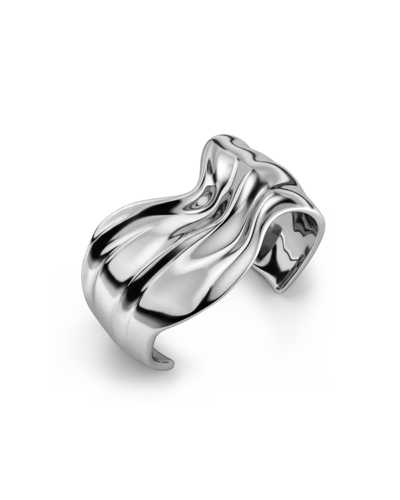 Edblad - Melted Cuff Silver