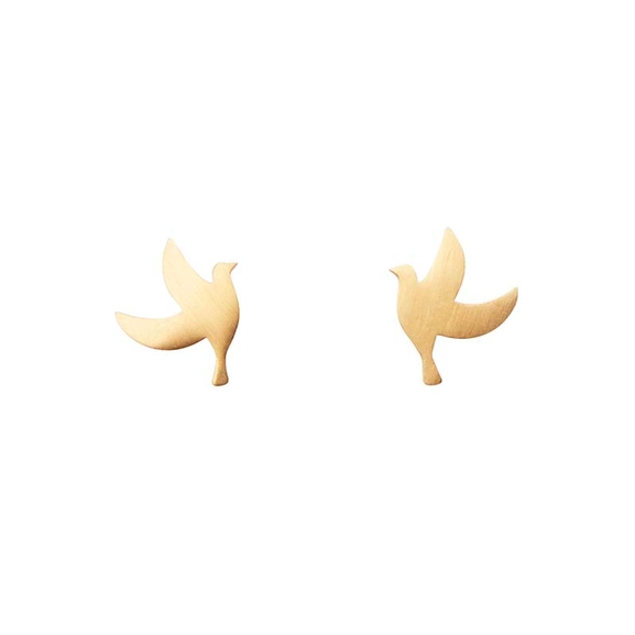 Peace Small Ear Gold -CU Jewellery - Snabb frakt & paketinslagning - Nordicspectra.se