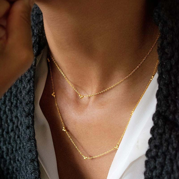 Drops Necklace Gold - Drakenberg/Sjölin - Suuri valikoima & ilmainen lahjapaketointi - Nordicspectra.fi