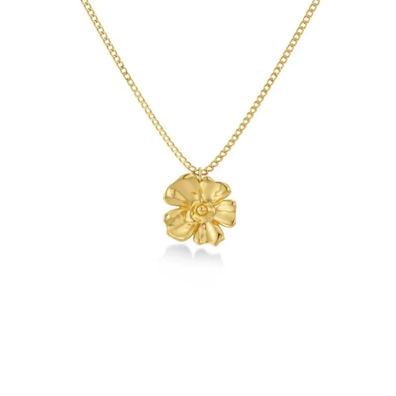 Floral Necklace S Gold - Edblad - Snabb frakt & paketinslagning - Nordic Spectra