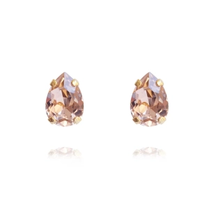 Petite Drop Stud Earrings Gold Vintage Rose - Caroline Svedbom - Nopea toimitus ja lahjapakkaus
