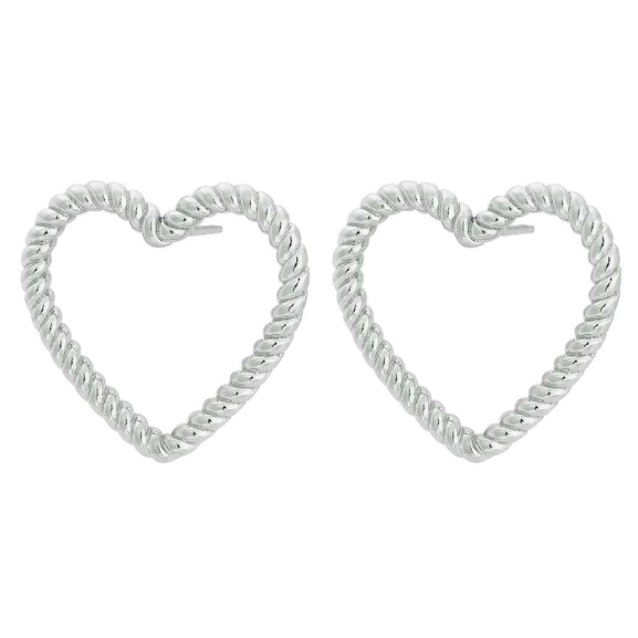Rope Heart Studs M Steel - Edblad - Snabb frakt & paketinslagning - Nordicspectra.se