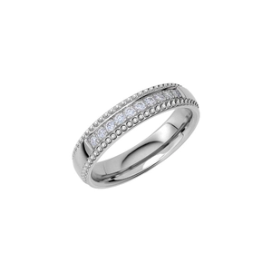 Reflection 02 White Gold - Wedding & engagement rings - Schalins - Scandinavian design - Nordic Spectra