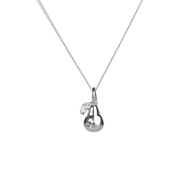 Pear Goodness Halskette Silber von Emma Israelsson