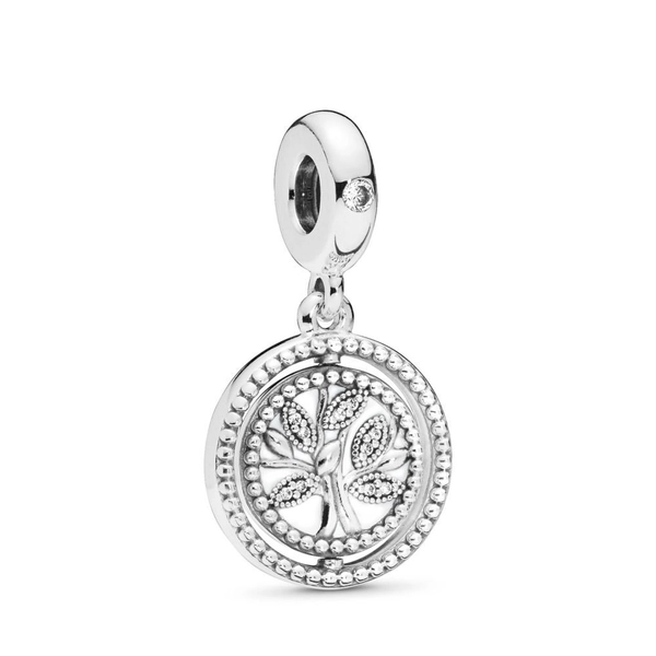Drehender Stammbaum Charm-Anhänger von PANDORA, Schneller Versand - Nordicspectra.de