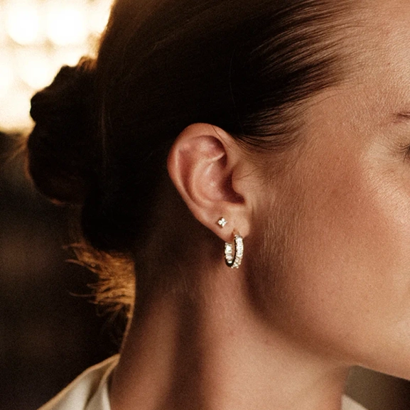 ADELE Hoops Gold - Astrid & Agnes - Nordic Spectra