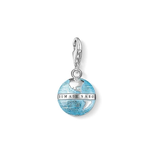 Charm-Anhänger Weltkugel von Thomas Sabo, Schneller Versand - Nordicspectra.de