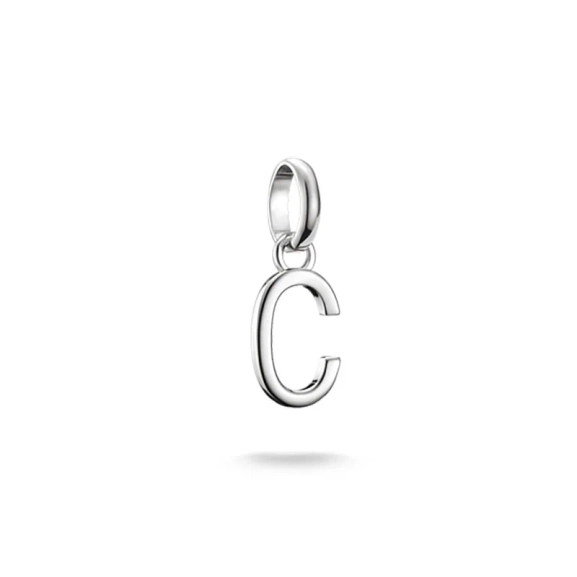 Charm-Anhänger Buchstabe C Connect Silber - Thomas Sabo - Nordic Spectra