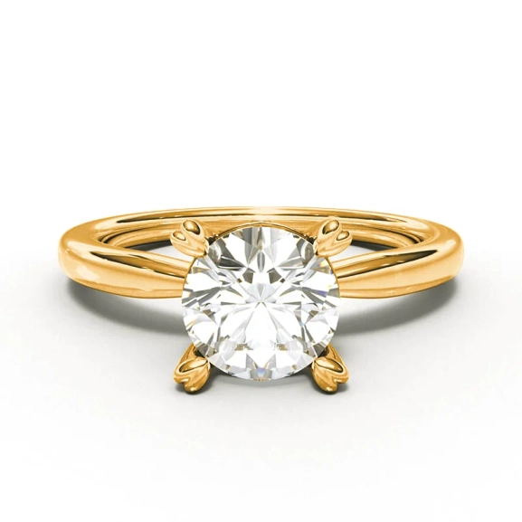 North 023 Labbodlad Diamant Guld - Vigsel- & förlovningsringar - Schalins - Fri storleksändring* - Nordic Spectra