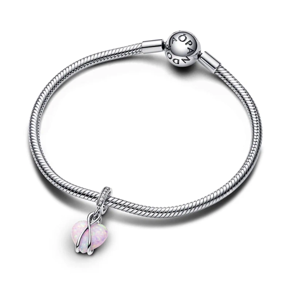 Mum Schillernder Herz Charm-Anhänger - PANDORA - Nordic Spectra