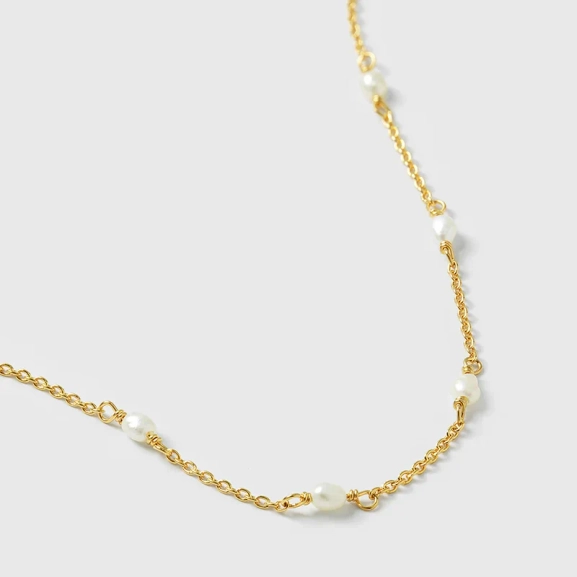 Treasure Multi Pearl Bracelet Gold - Syster P - Snabb leverans & Gratis paketinslagning - Nordic Spectra