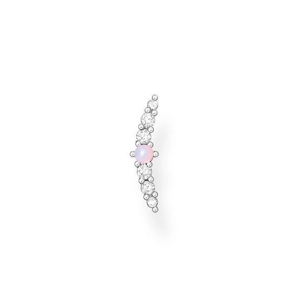 Einzel Ohrstecker Vintage Opal Rosa Schimmernd von Thomas Sabo, Schneller Versand - Nordicspectra.de