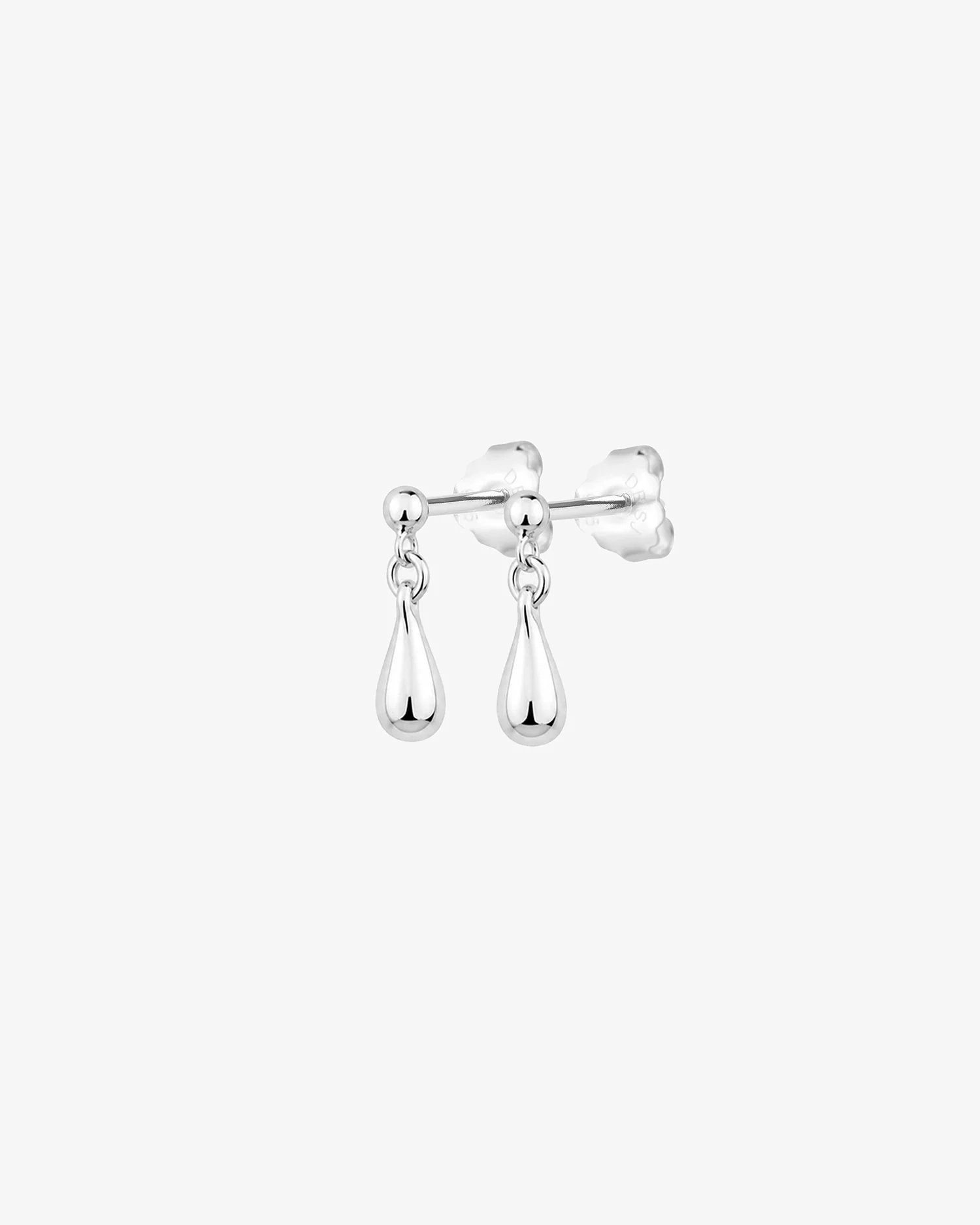 Presentset Droplet med halsband och örhängen i silver