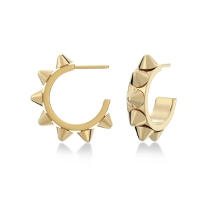Peak Creole Earrings Small Gold - Edblad - Snabb frakt & paketinslagning - Nordic Spectra