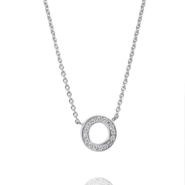 Circle Of Love Necklace White Gold - Efva Attling ringar - Snabb frakt & paketinslagning - Nordicspectra.se