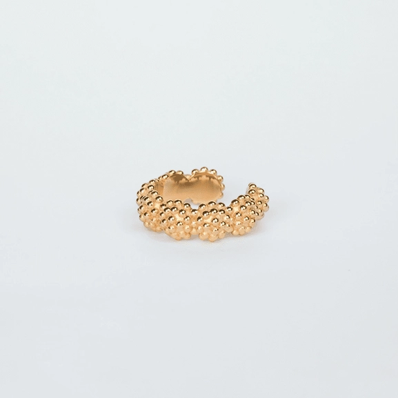Dew Band Ring Gold - Emma Israelsson - Suuri valikoima & ilmainen lahjapaketointi - Nordicspectra.fi