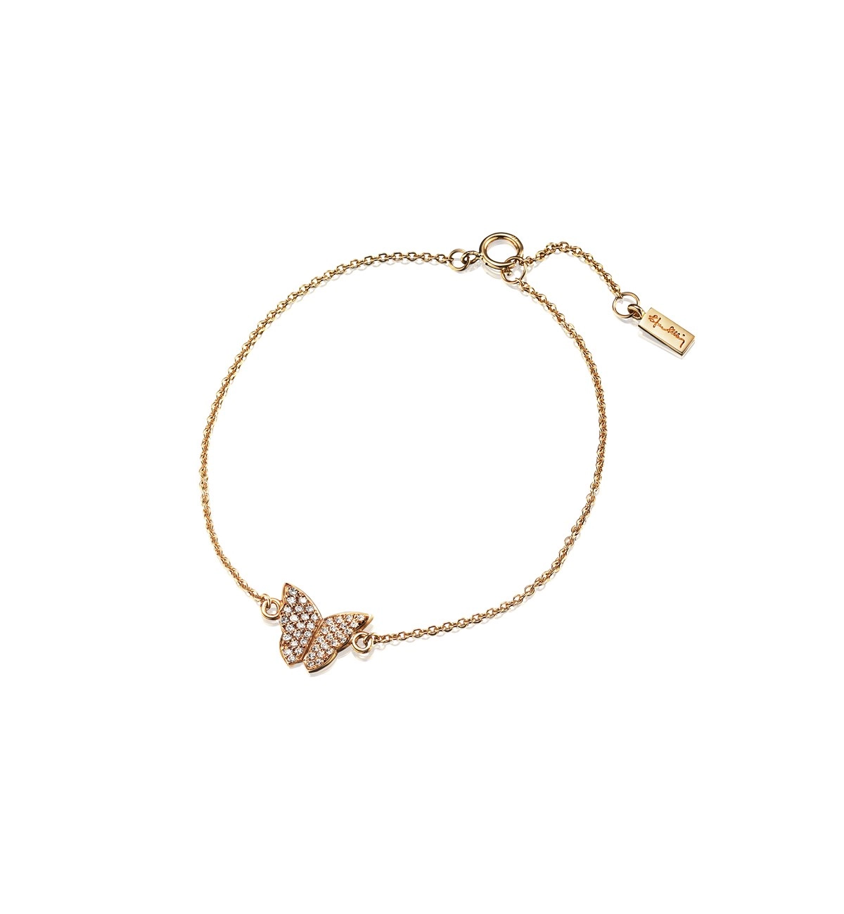 Little Miss Butterfly & Stars Necklace Gold - Efva Attling - Suuri valikoima & ilmainen lahjapaketointi - Nordicspectra.fi