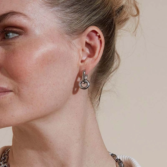 Halo Earrings Steel - Edblad - Snabb frakt & paketinslagning - Nordicspectra.se