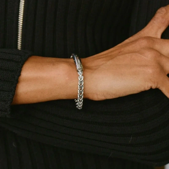 Spiga Chain Bracelet i rostfritt stål