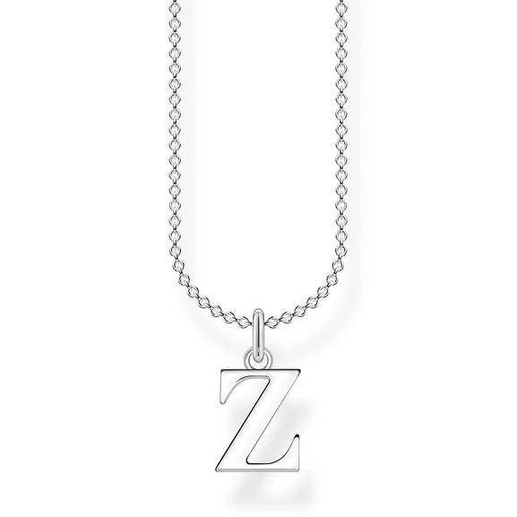 Bokstavshalsband - Z - Thomas Sabo halsband - Snabb frakt & paketinslagning - Nordicspectra.se