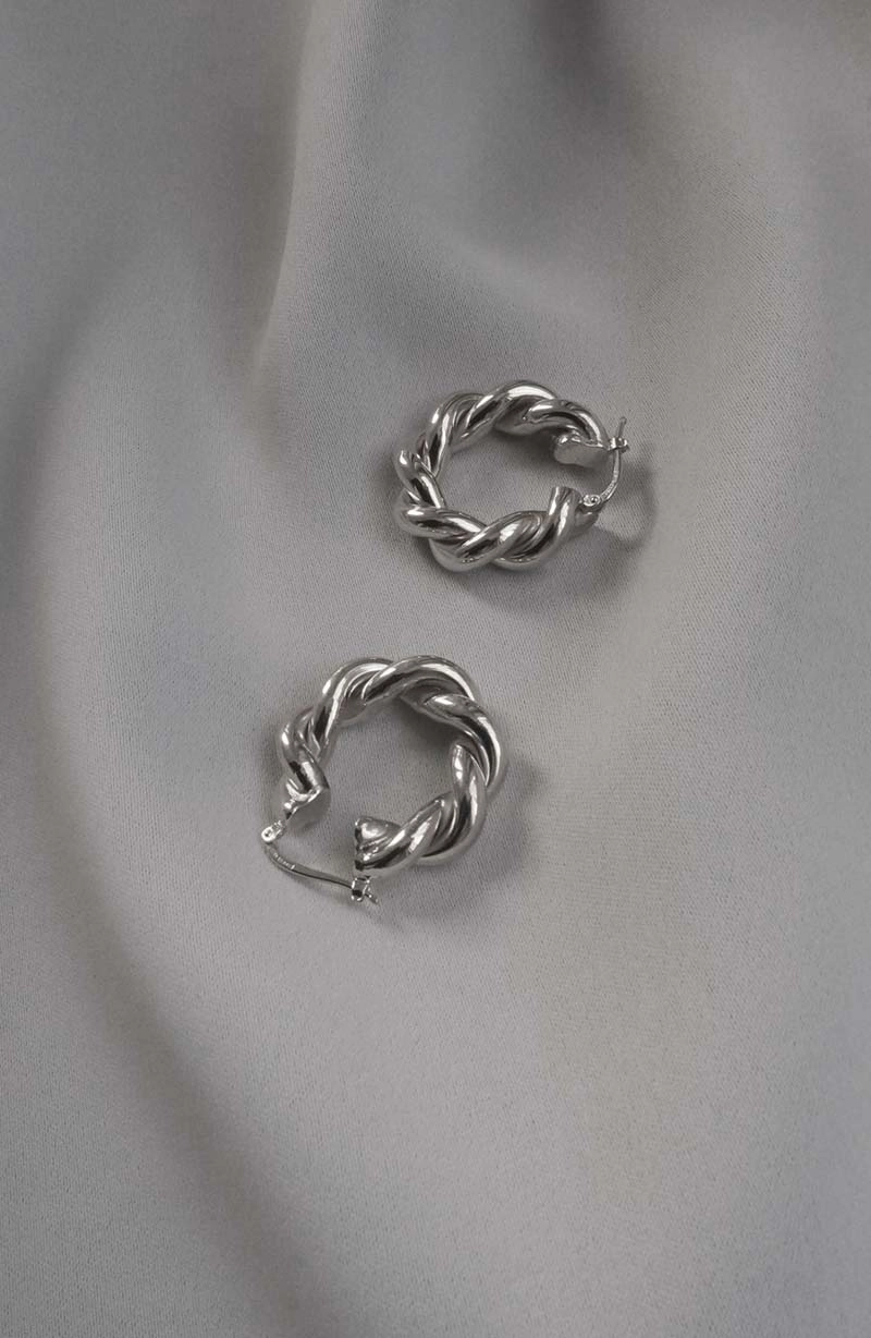 Victory Big Twin Ear Silver -CU Jewellery - Snabb frakt & paketinslagning - Nordicspectra.se