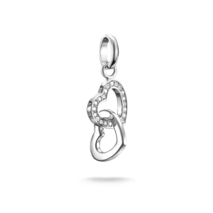 Charm-Anhänger verschlungene Herzen Connect Silber - Thomas Sabo - Nordic Spectra