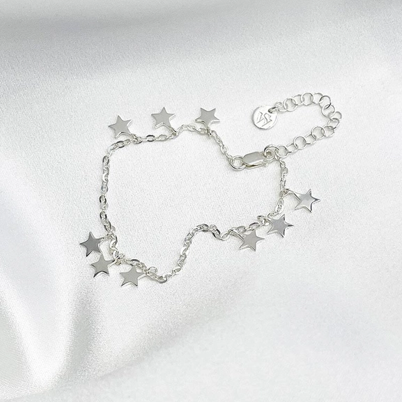 Galax Silber Armband von Sofia Wistam, Schneller Versand - Nordicspectra.de