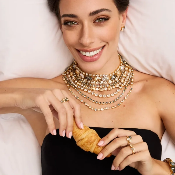 rhodiumpläterad mässing