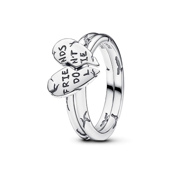 Stranger Things Friends Don’t Lie Teilbarer Ring - PANDORA - Nordic Spectra