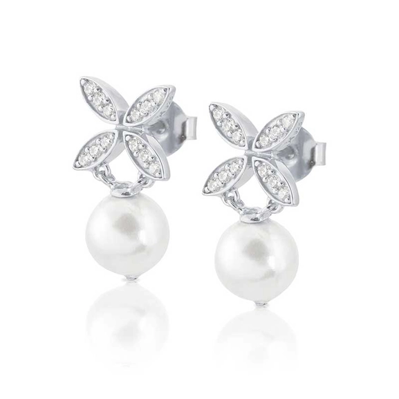 Ellipse Mini Pearl Örhängen - Carolina Gynning Örhängen - Snabb frakt & paketinslagning - Nordicspectra.se