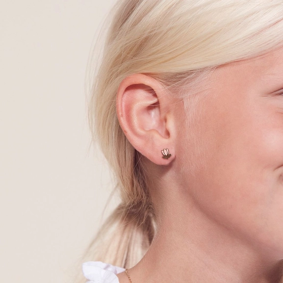 Tulip Studs Child Gold - Edblad - Snabb frakt & paketinslagning - Nordicspectra.se