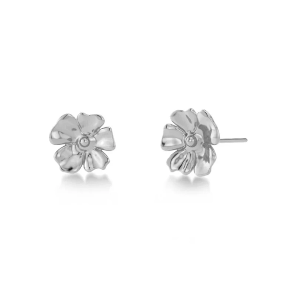 Floral Studs S Steel - Edblad - Snabb frakt & paketinslagning - Nordic Spectra