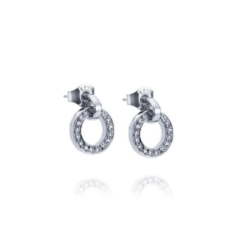 Efva Attling - Ring Around & Stars Earrings White Gold