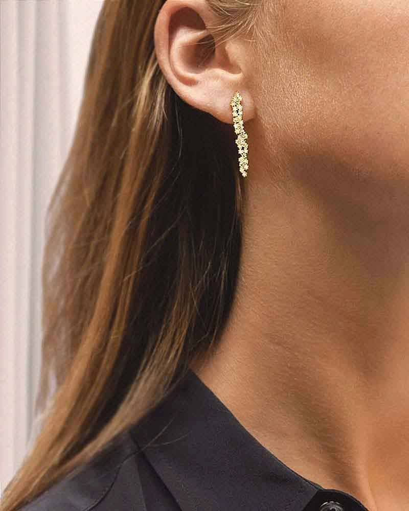 Milky Way Earrings Gold - Drakenberg Sjölin Örhängen - Snabb frakt & paketinslagning - Nordicspectra.se